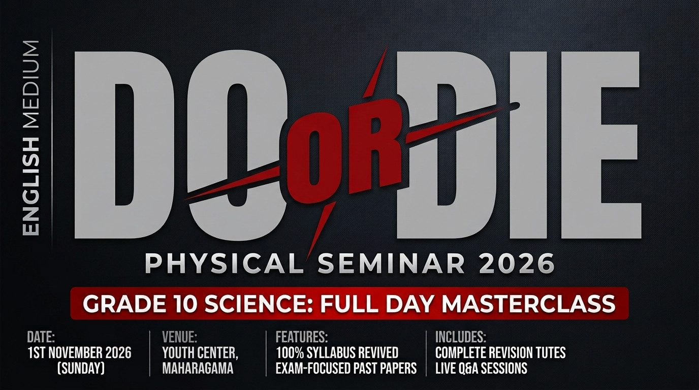Science Seminar: "Do or Die" Full-Day Seminar